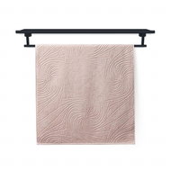 Veba Osuška Grand Grafico pudrová 70 × 140 cm - Bath Towel