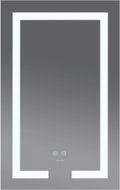 MIXXUS Mirror with LED lighting, anti-fog function and brightness control, MR07-50×80 Hard - Mirror