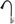 Mixxus Sink mixer DAX-011, refl. Black, black