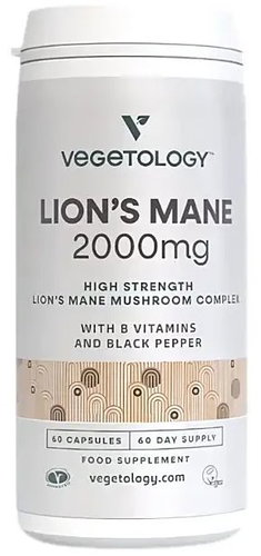 Vegetology Vegan Lion' s Mane 2000 mg + B-Complex, 60 capsules - B Complex - Main image