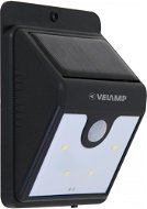 Lampa na stenu VELAMP LED solárne nástenné s detektorom pohybu DORY - Nástěnná lampa