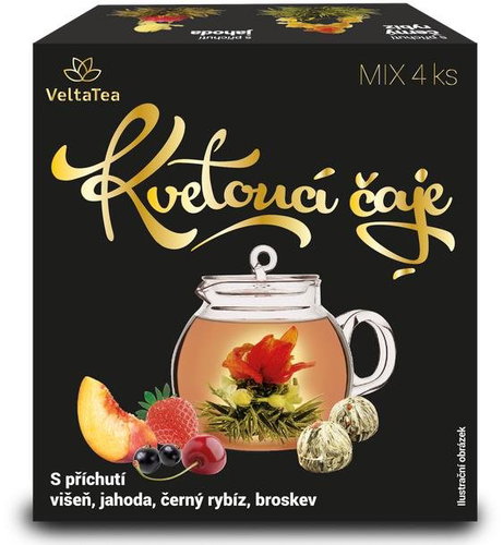 VELTA TEA white floral tea - 4pcs MIX GOLD - Tea - Main image
