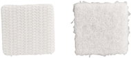 VELCRO Adhesive clips square 25 mm, 24 pcs, Velcro, white - Velcro Fastener