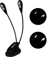 Veles-X Music Stand and Reading Clip on Double LED Lamp  - Lampička na noty