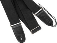 Popruh na kytaru Veles-X Universal Cotton Guitar Strap GS02 Black - Popruh na kytaru