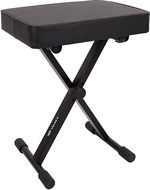 Veles-X Comfort Adjustable Padded Keyboard/Piano X-Style Bench - Piano Stool