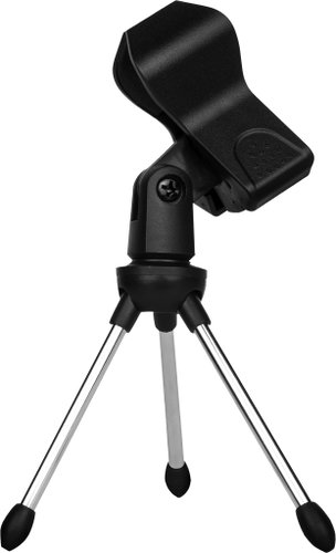 Veles-X Mini Tripod Desktop Microphone Stand with Spring-Loaded Clip - Microphone Stand - Main image