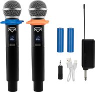 Veles-X Dual Wireless Handheld Microphone Party Karaoke System with Receiver - Microphone