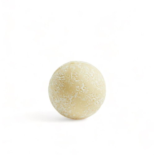 Velvety - With coconut oil - Coconut 50 g - Bath bomb - Main image