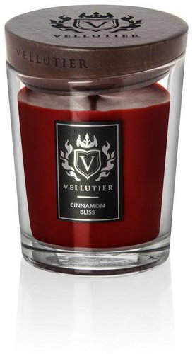 Vellutier candle oval vase Cinnamon bliss 225 g - Candle - Main image