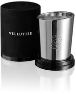 Vellutier Prestige candle metallic vase Platinum shine 225 g - Candle