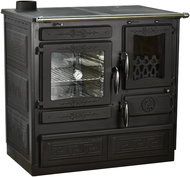 GULIVER GULIVER Smart L left - cast black - Solid Fuel Stove