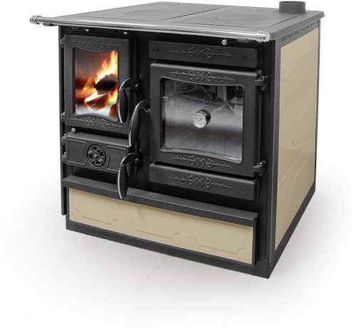 GUČA Cooker GULIVER Beige R - Solid Fuel Stove - Main image