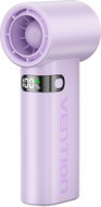 Vention USB 5V Speed (1-100) Adjustable Mini Handheld High-Speed Fan Purple LED Display Type - Fan