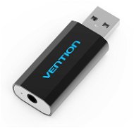 Vention USB External Sound Card Black - External Sound Card 