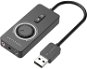 Vention USB 2.0 External Stereo Sound Adapter with Volume Control 0.15M Black ABS Type - Externe Soundkarte