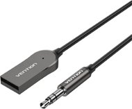 Vention USB Auto Bluetooth 5.0 Audio Receiver mit Spulenkabel 1,5 m Gray Zinc Alloy Type - Bluetooth-Adapter