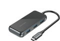 Vention USB-C to 4x USB3.0/PD gray