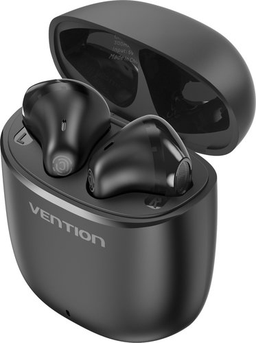 Vention Tuner True Wireless Bluetooth 5.3 Earbuds Black - Wireless Headphones - Main image