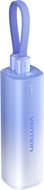 Vention 5000mAh Power Bank (USB-C + Lightning) 20W Blue Light Indicator Display Type - Power Bank