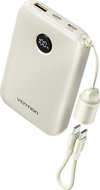 Vention 10000mAh Power Bank (USB-C + USB-C/USB-C/USB-A) 22.5W Beige (CCC certified) - Power Bank