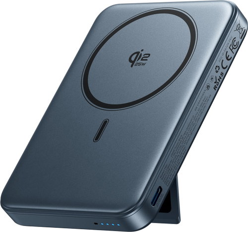 Vention Qi2.2 10000mAh Magnetic Wireless Power Bank (USB-C + USB-C/Wireless) 45W Gray Main image Vention Qi2.2 10000mAh Magnetic Wireless Power Bank (USB-C + USB-C/Wireless) 45W Gray - Power Bank - Main image