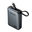 20,000mAh Mini Power Bank (USB-C + USB-C/USB-A) with Built-in USB-C Cable 45W Grey Universal