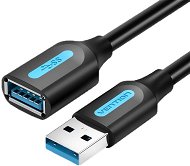 Vention USB 3.0 Male to USB Female Extension Cable 5m Black PVC Type - Adatkábel