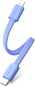 Vention Cable for Power Bank 0,11m Blue - Datový kabel