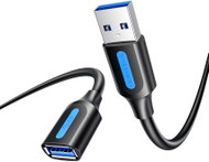 Vention USB 3.2 A Male to A Female Extension Round Cable 0.5M Black PVC Type - Data Cable