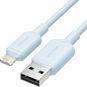 Vention USB 2.0 Type-A Male to Lightning Male 2.4A Cable 2M Blue PVC Type - Adatkábel