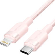 Vention USB 2.0 Type-C Male to Lightning Male 3A Cable 1M Pink Aluminum Alloy Type - Datový kabel