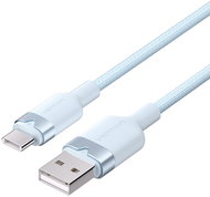 Vention USB 2.0 A Male to C Male 3A Cable 2M Blue Aluminum Alloy Type - Datový kabel