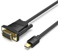 Vention Mini DP Stecker zu VGA Stecker HD Kabel 2m schwarz - Videokabel