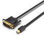 Video kábel Vention Mini DP Male to DVI-D Male HD Cable 1 m Black - Video kabel