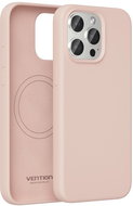 Vention Liquid Silicone Case for iPhone 13 Pro with MagSafe Dusty Pink - Phone Cover