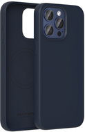 Vention Liquid Silicone Case for iPhone 15 Pro Max with MagSafe Midnight Blue - Phone Cover