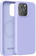 Vention Liquid Silicone Case for iPhone 15 Pro with MagSafe Lilac - Phone Cover