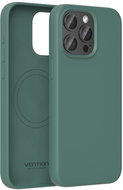 Vention Liquid Silicone Case for iPhone 15 Pro with MagSafe Cypress - Phone Cover