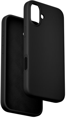 Vention Liquid Silicone Case for iPhone 16 Plus with MagSafe Black - Handyhülle - Hauptbild