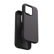 Vention Liquid Silicone Case for iPhone 16 Pro with MagSafe Black tok - Telefon tok