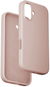 Vention Liquid Silicone Case for iPhone 16 with MagSafe Dusty Pink tok - Telefon tok
