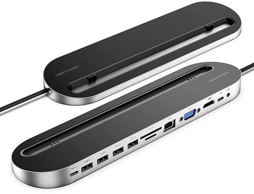 Vention 12in1 Typ C Dock - 87W PD - Dockingstation - Hauptbild