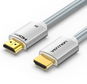 Vention HDMI 2.1 Cable 8K 2 m Silver Aluminum Alloy Type - Videokábel