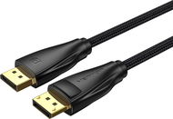 Vention Cotton Braided DP 1.4 (Display Port) 1.5m Black - Videokabel