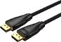 Video Cable Vention Cotton Braided DP 1.4 (Display Port) 1.5m Black - Video kabel