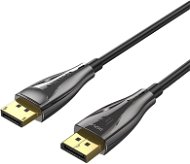 Vention Optical DP 1.4 (Display Port) Cable 8K 30M Black Zinc Alloy Type - Video Cable