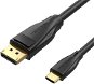 Video kábel Vention USB-C to DP 1.2 (Display Port) Cable 1 m Black - Video kabel