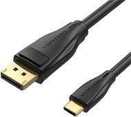 Videokábel Vention USB-C to DP 1.2 (Display Port) Cable 2M Black - Video kabel