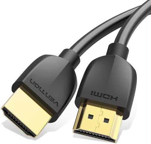 Vention Portable HDMI 2.0 Cable 0.5m Black - Videokabel - Hauptbild